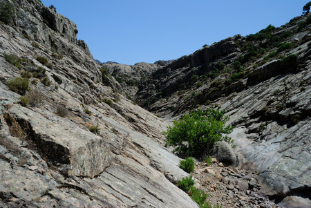 Canyon of Oriddaの写真素材