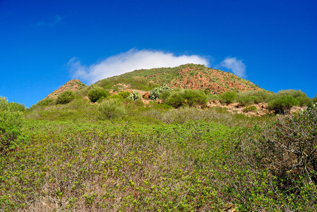 Landscape of Monte Ferruの写真素材