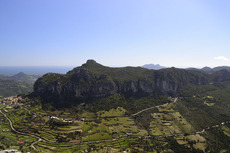 Heels of Ogliastra, Tisiddu mountの写真素材