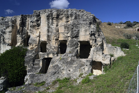 Punic necropolis of Tuvixedduの写真素材