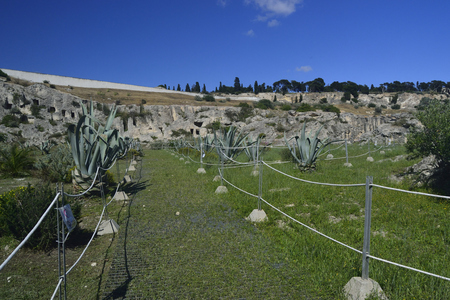 Punic necropolis of Tuvixedduの写真素材