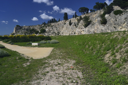 Punic necropolis of Tuvixedduの写真素材