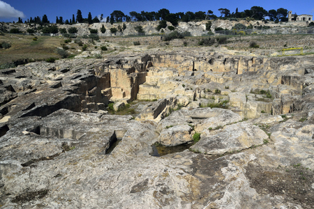 Punic Necropolis of Tuvixedduの写真素材