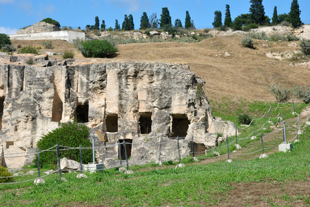 Punic Necropolis of Tuvixedduの写真素材