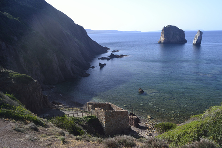 Porto Band in the coast of Nebidaの写真素材