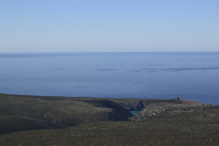 The coast of Cala Domesticaの写真素材