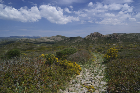 Place Su Narboni near Casrboniaの写真素材