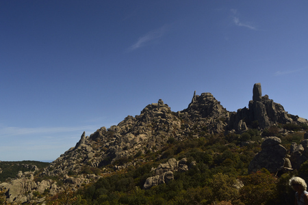The peak of Ceraxaの写真素材
