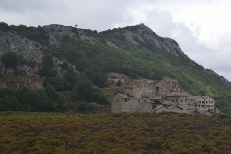 Abandoned mine of Arenasの写真素材