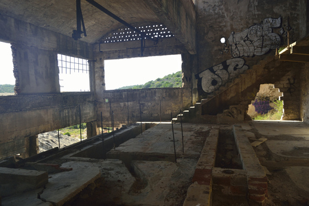 Abandoned mine of Seddas Moddizzisの写真素材