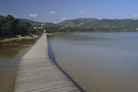 View of Su pond stangionsの写真素材