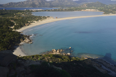 Beach of Porto Giuncoの写真素材
