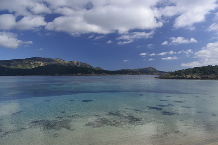 Beach of Capo Malfatanoの写真素材