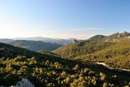 Panorama of Sinnai mountains 7 fradisの写真素材
