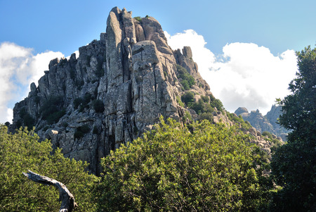 Peak of 7 Fradis mountainsの写真素材
