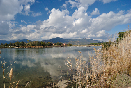 Pond of Feraxiの写真素材