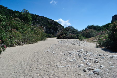 View of Codula of Lunaの写真素材