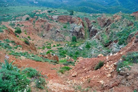 Abandoned mine of Monte San Giovanni
