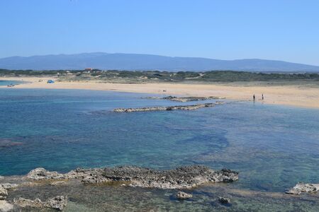 Beach of Sa Mesa Longaの写真素材