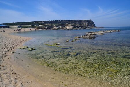 Beach of Sa Mesa Longaの写真素材
