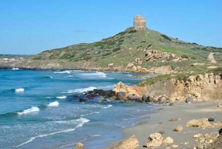 Beach of Capo San Marcoの写真素材