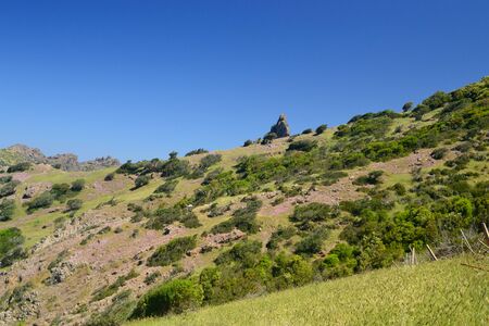 View of Monte Arcuentedduの写真素材