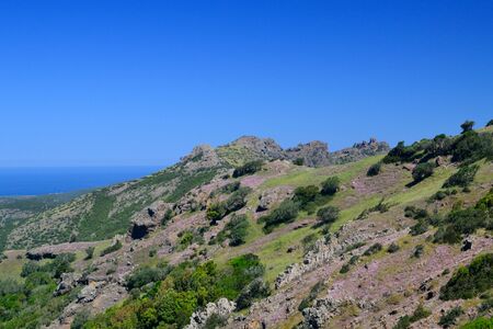 View of Monte Arcuentuの写真素材