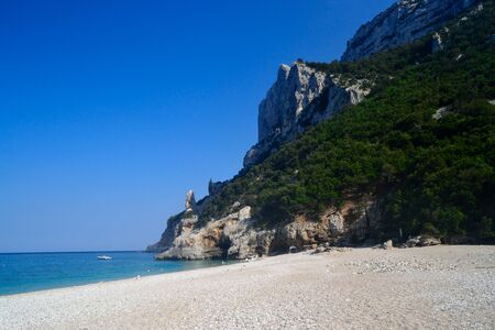 Cala Sisine beachの写真素材