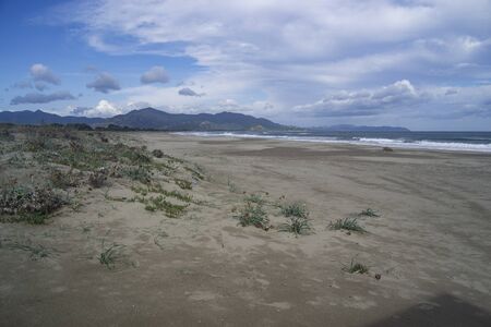 View of the Feraxi beachの写真素材