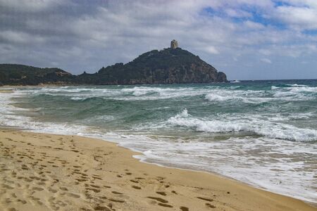 View of Chia beachの写真素材