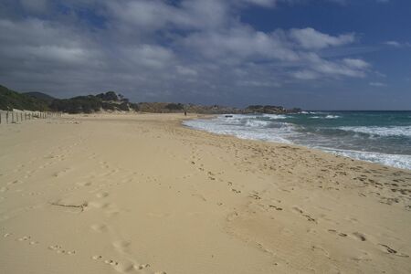 View of Chia beachの写真素材