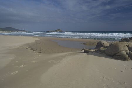 View of Chia beachの写真素材