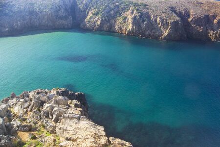 The coast of Cala Domesticaの写真素材
