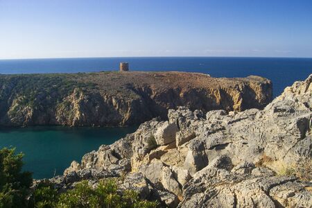 The coast of Cala Domesticaの写真素材