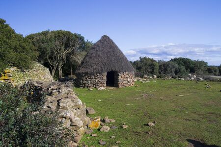 Refuge of the shepherd, called pinnettoの写真素材