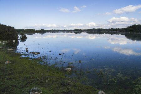Landscape of Gesturi Giara, pauli S'Ala de Mengianuの写真素材