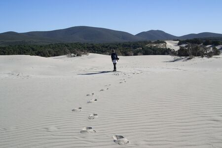 The white dunes of is Arenas Biancas, Teuladaの写真素材
