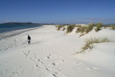 The white dunes of is Arenas Biancas, Teuladaの写真素材