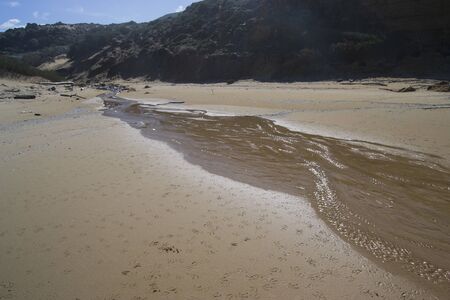 View of Scivu beachの写真素材