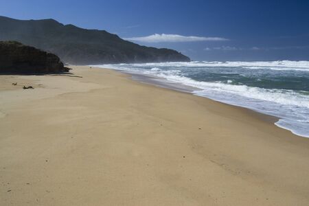 View of Scivu beachの写真素材
