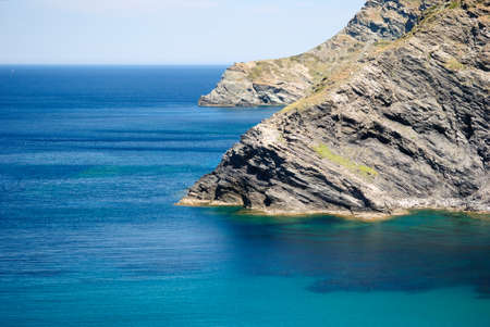 View of Cala Li Fureddiの写真素材