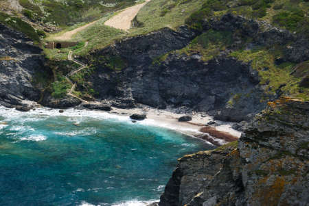 View of the Lampianu beachの写真素材