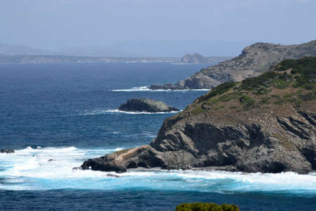 View of the Nurra coastの写真素材