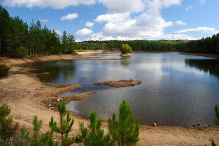 View of the lake of Monte Lerno