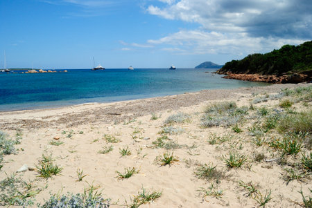 The beach of petra Rujaの写真素材