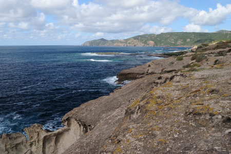 The coast of Punta Argentinaの写真素材