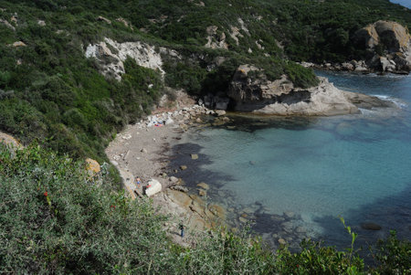 The beach of Cumpoltituの写真素材