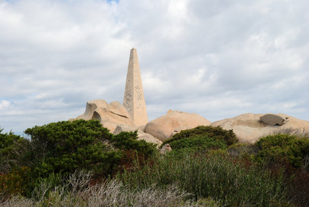 The dromo of Punta Marmorataの写真素材