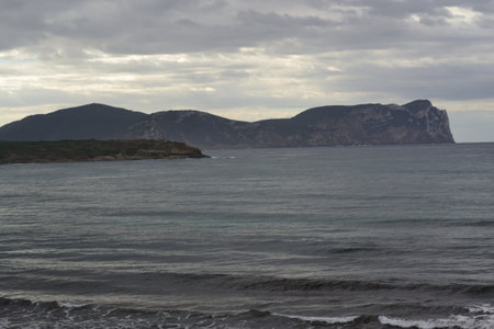view of the Porto Ferro beach