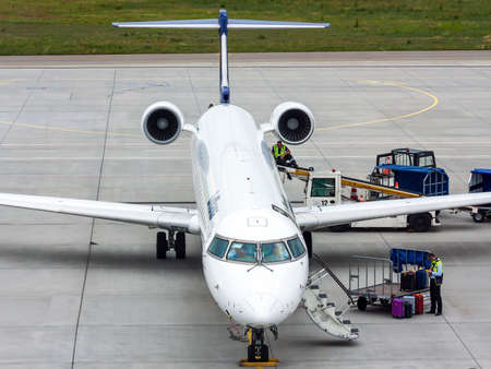 Rzeszow (Jasionka) Airport / Poland 2019.06.24: Lufthansa Airliner reg. D-ACKB, Aircraft: Bombardier...
